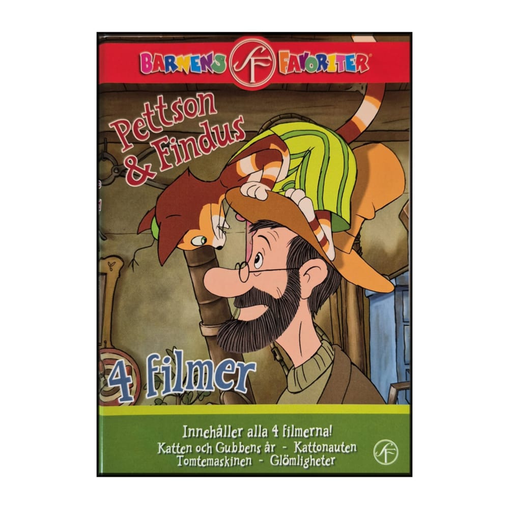 Pettson & Findus:  Katten Och Gubbens År + Kattonauten + Tomtemaskinen + Glömligheter