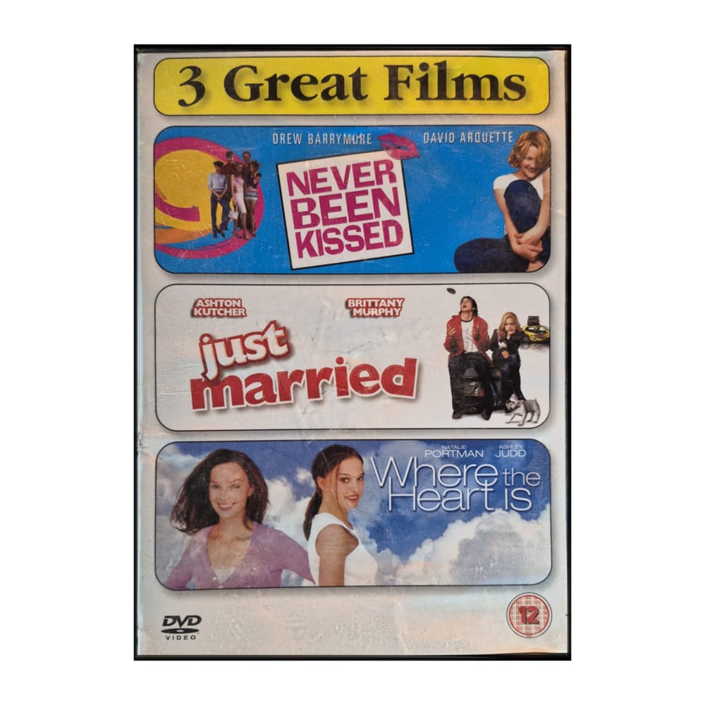 Never Been Kissed +  Just Married + Uptown Girls