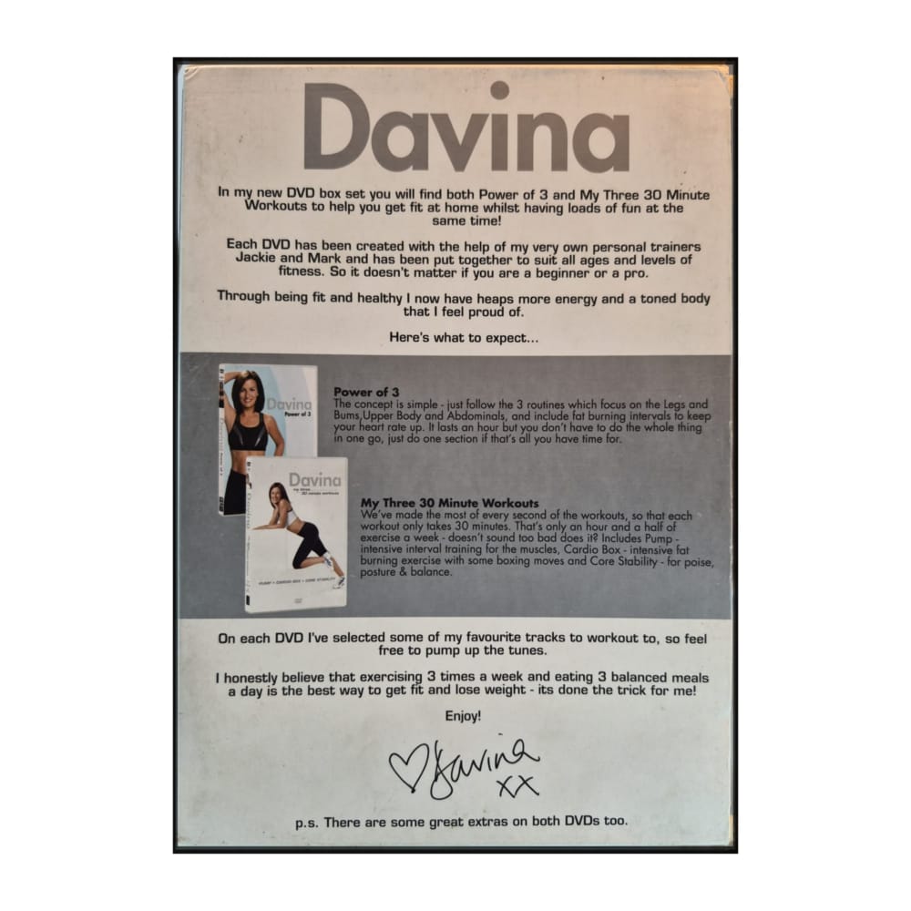 Davina Mccall: Power Of 3 + My Three Minute Workouts
