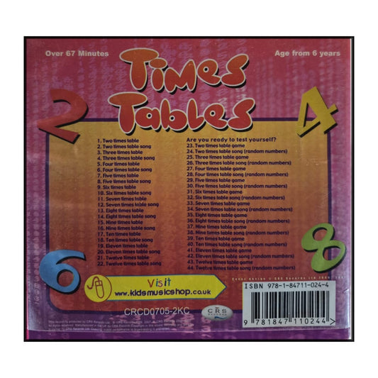 Times Tables: Learn The Tables With Songs And Games