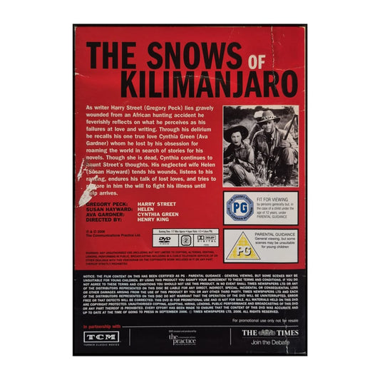The Snows Of Kilimanjaro