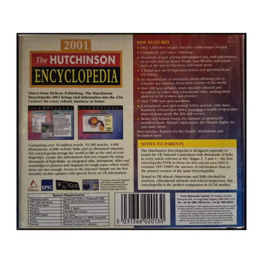 The Hutchinson Encyclopedia 2001