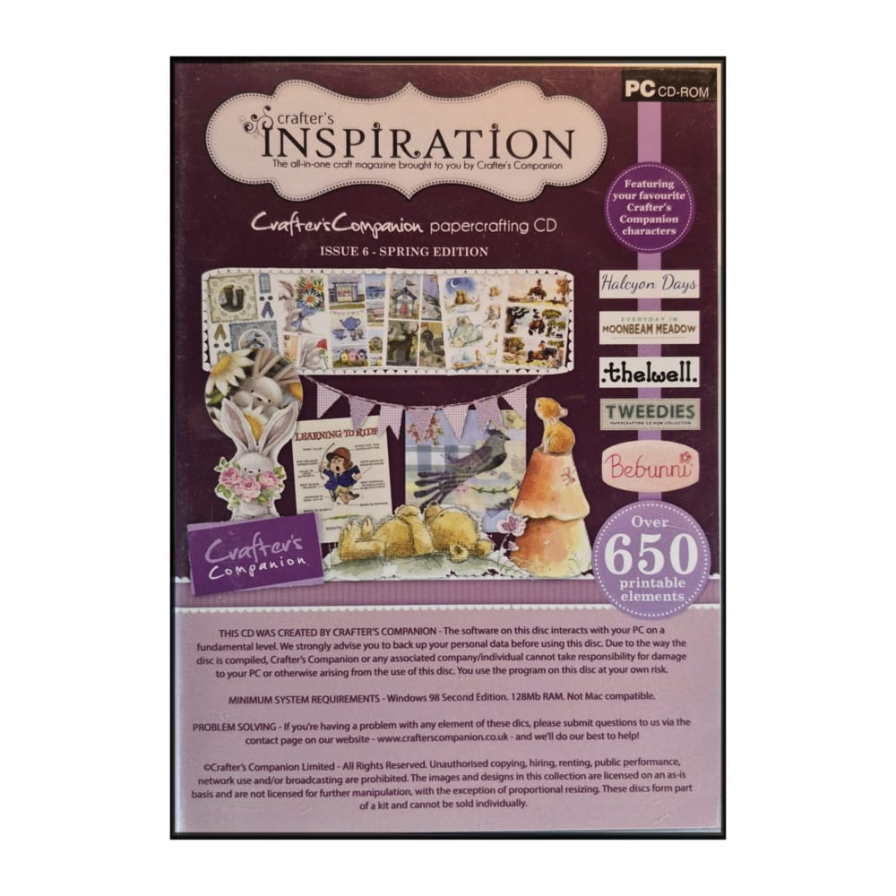 Crafter'S Inspiration 6 + The Ultimate Pro Dvd