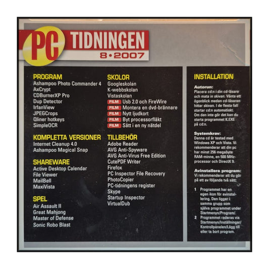Pc Tidningen 2007-08