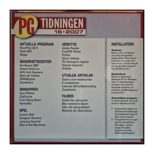Pc Tidningen 2007-16