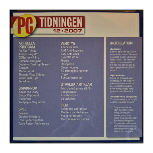 Pc Tidningen 2007-12