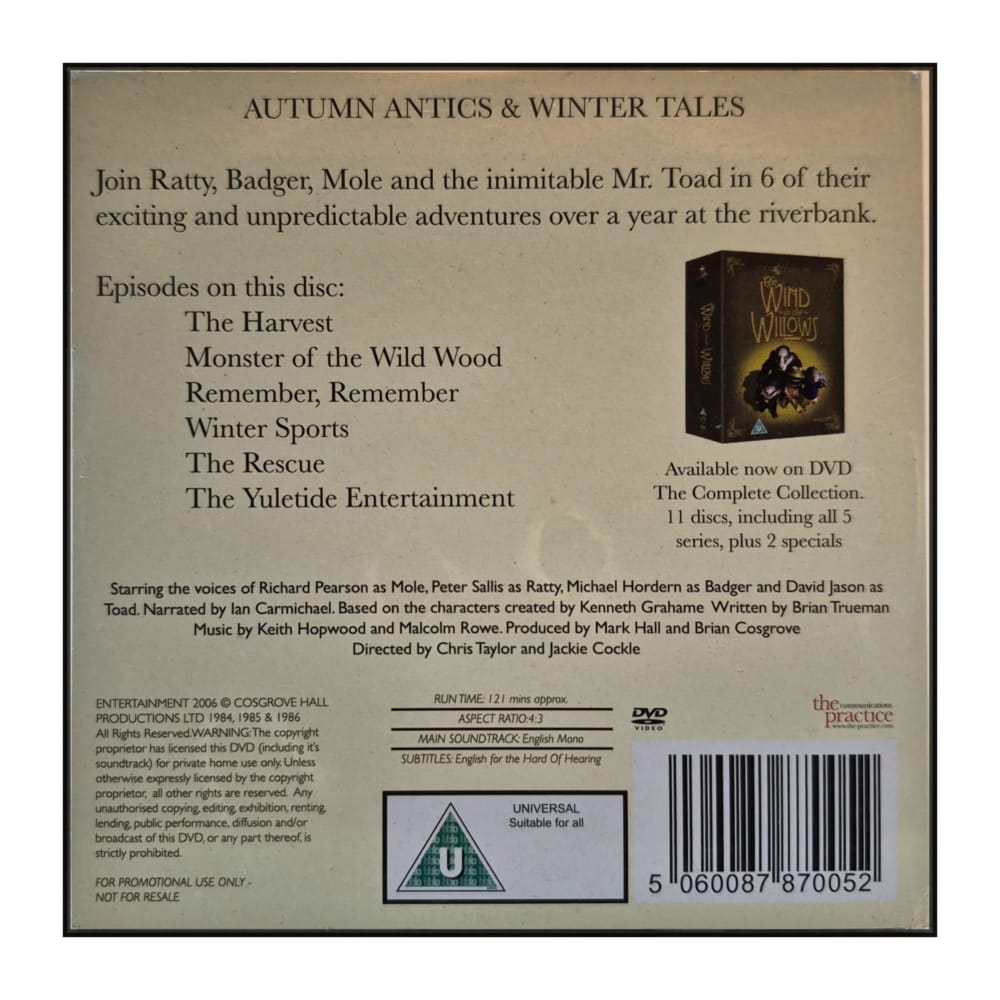 The Wind In The Willows: Autum & Winter