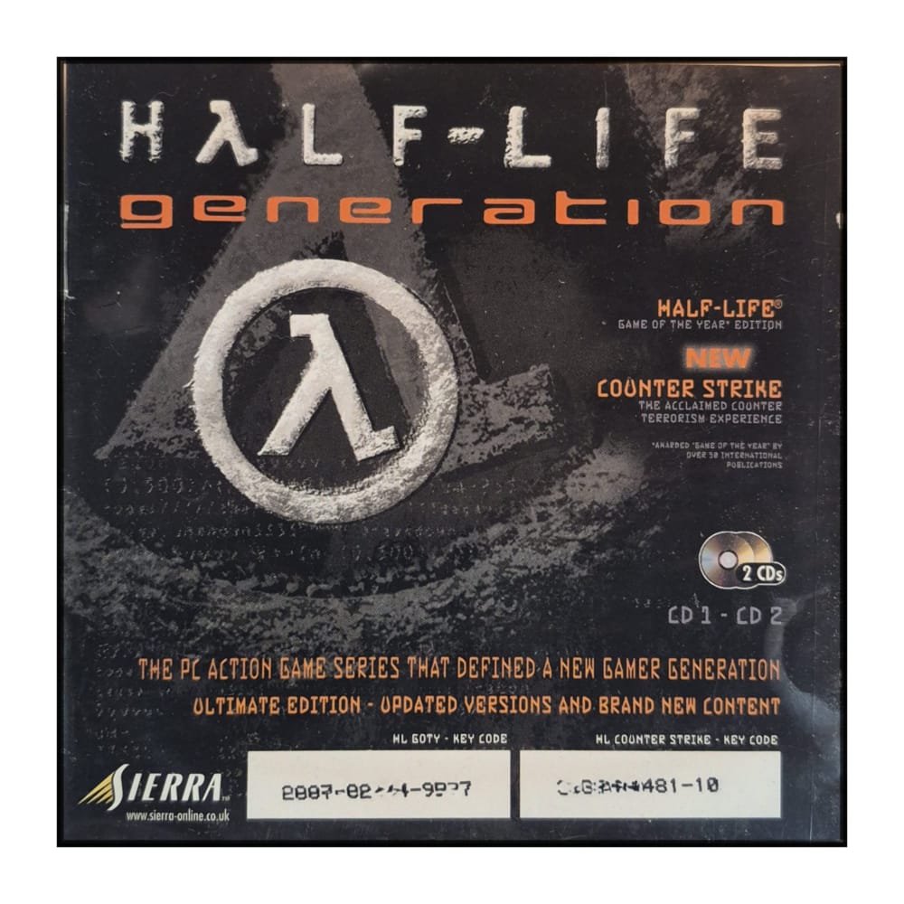 Half-Life Generation Disc-1-2