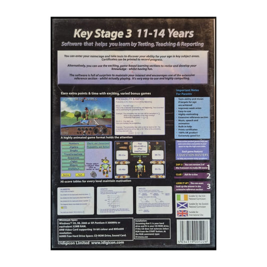 Sats Maths Key Stage 3 11-14 Years