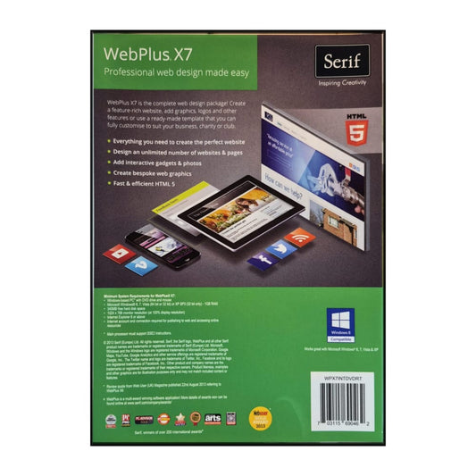 Serif Webplus X7