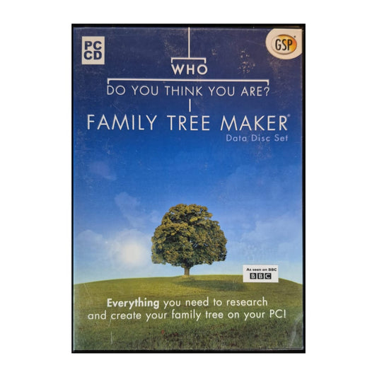 Who Do You Think You Are? Family Tree Maker: Data Disc Set