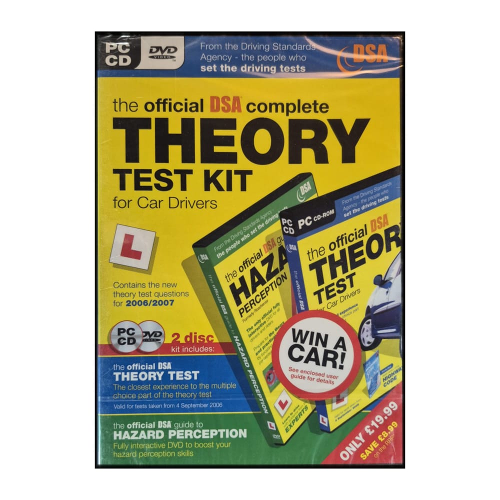 Dsa: The Official Complete Theory Test Kit For Car Drivers