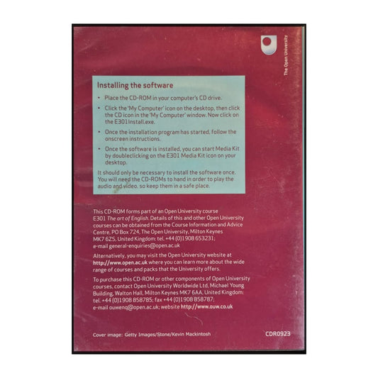 The Open University E301: The Art Of English: Everyday Creativity