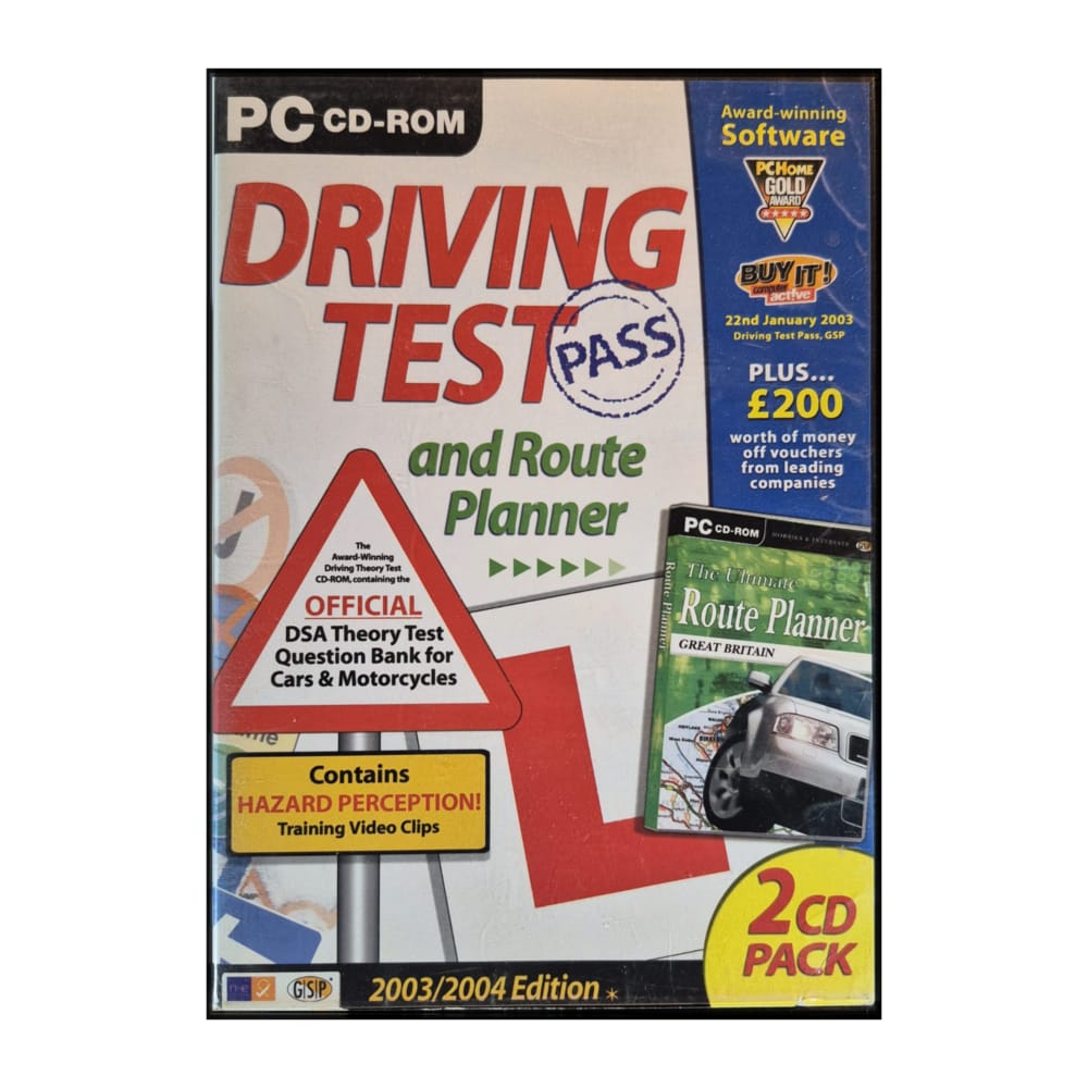 Driving Test Route Planner 2003-2004