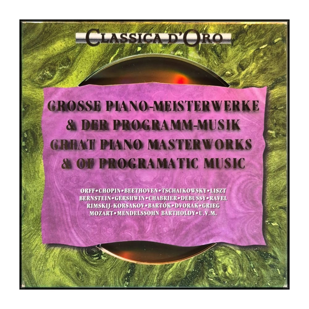 Classica D'Oro: Great Piano Masterworks & Programmatic Music