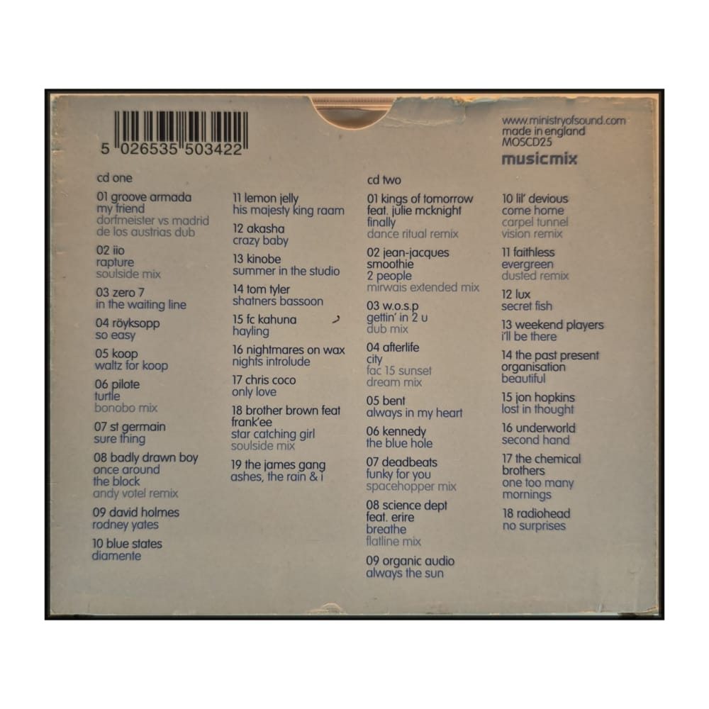 Ministry of Sound: The Chillout Annual 2002
