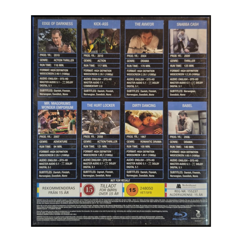 Nordisk Film 8-Disc Blu-Ray Collection