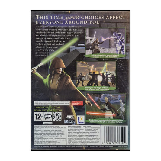 Star Wars Knights Of The Old Republic 2: The Sith Lords