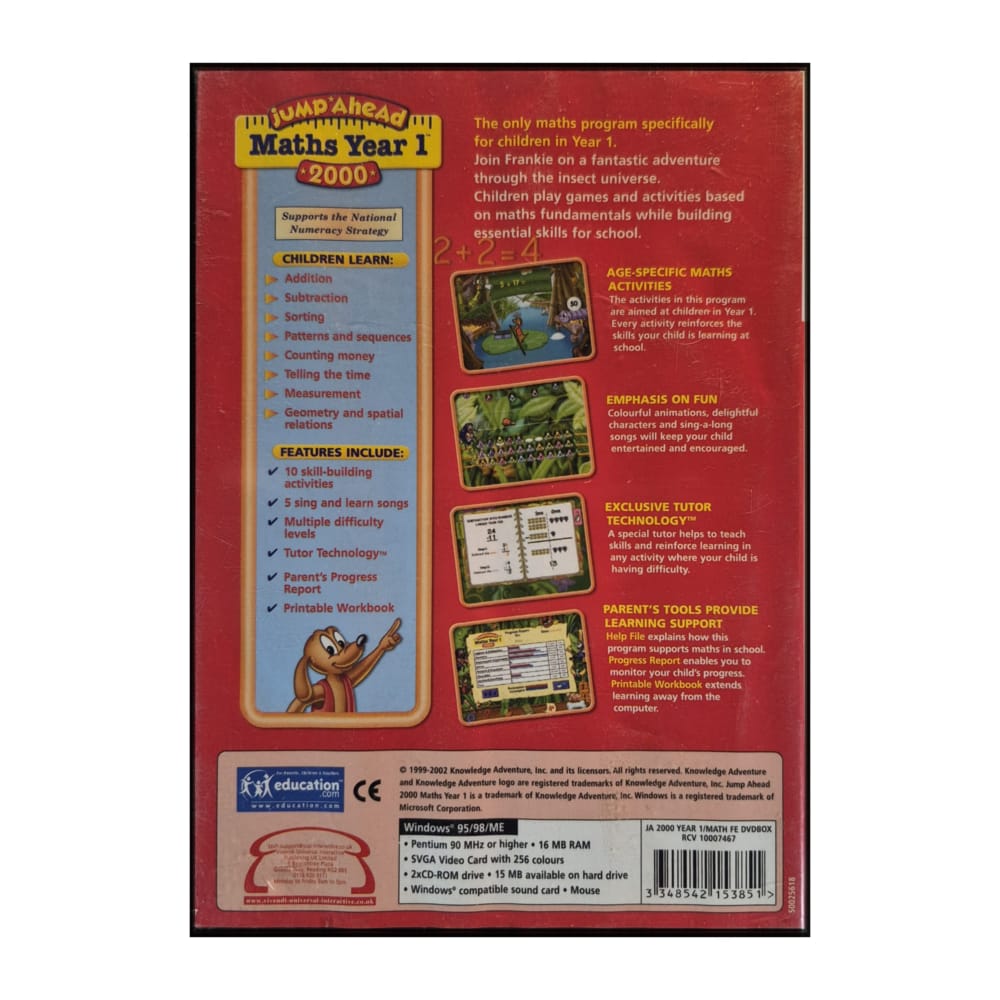 Jump Start | Jump Ahead Maths Year 1 2000
