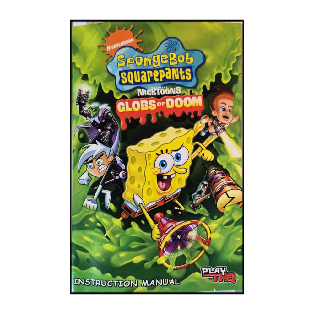 Nicktoons: Spongebob Squarepants: Globs Of Doom