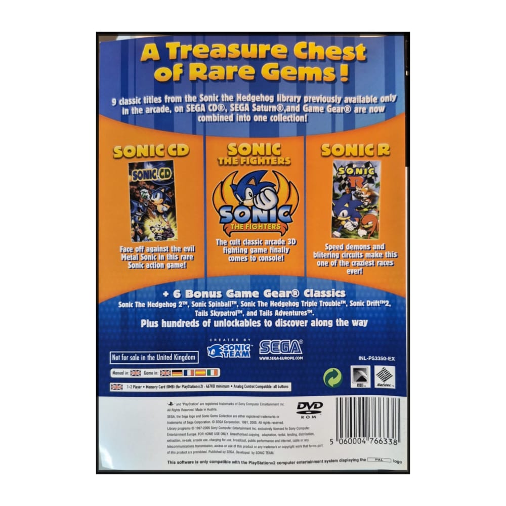 Sonic Gems Collection