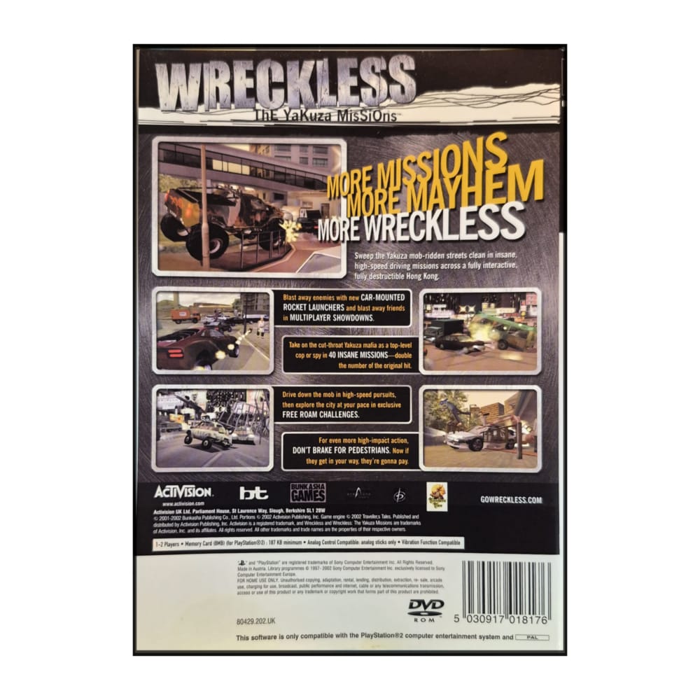 Wreckless: The Yakuza Missions