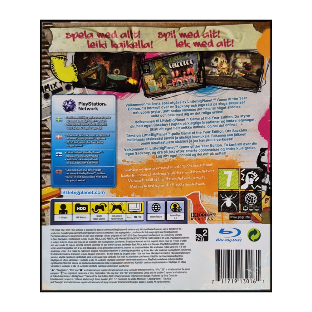 Little Big Planet (Game Of The Year Edition)