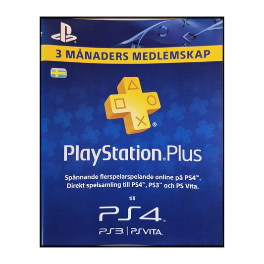 Playstation Plus 3-Month Membership