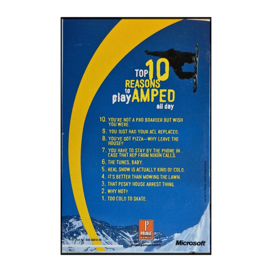 Amped: Freestyle Snowboarding