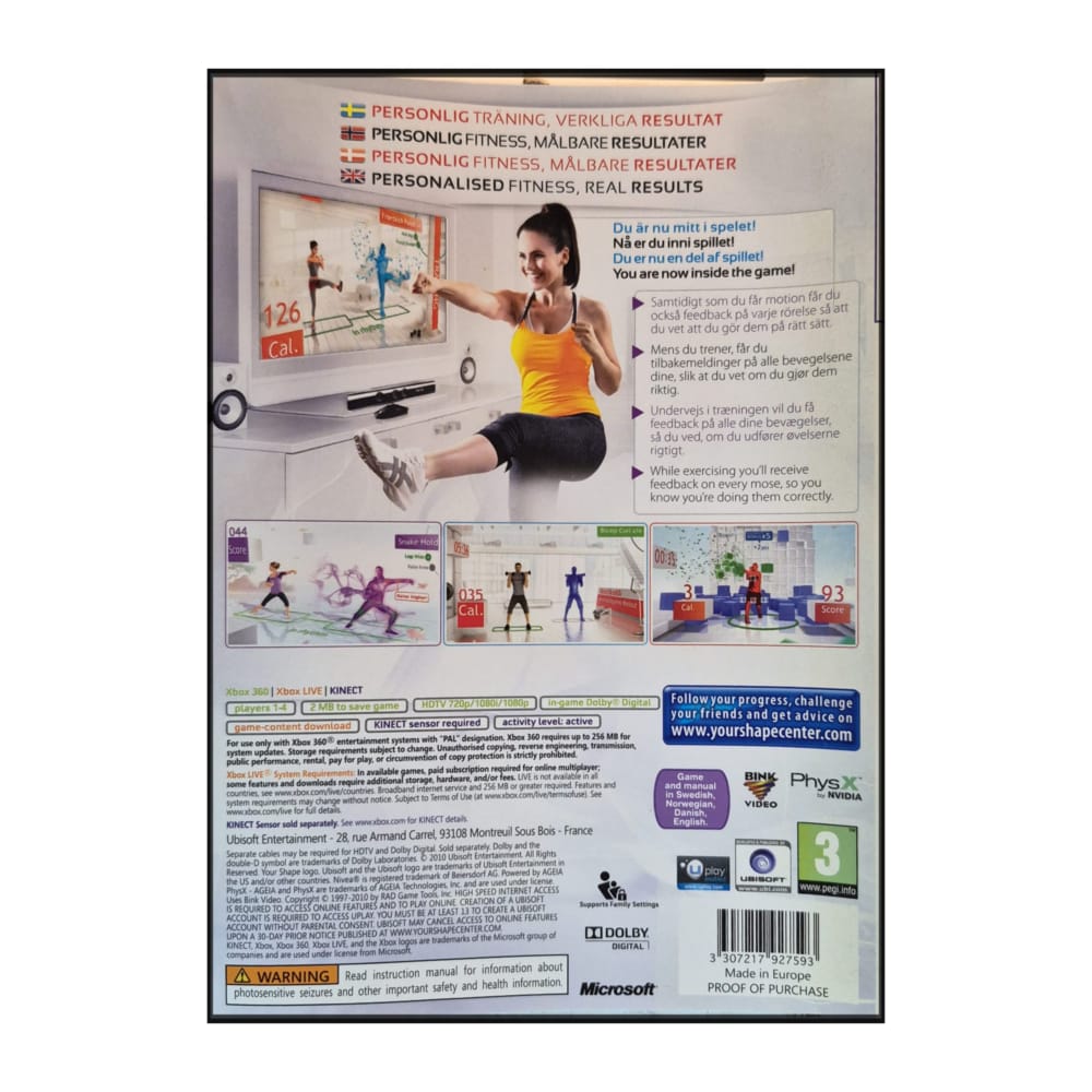 Your Shape: Fitness Evolved