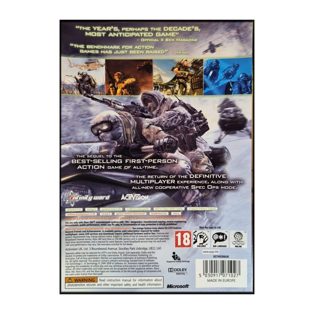 Call Of Duty: Modern Warfare 2