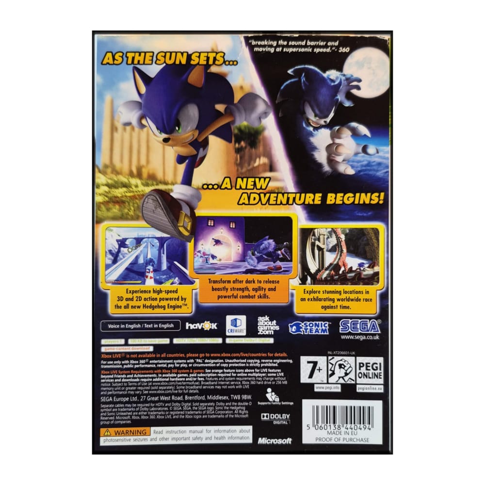 Sonic Unleashed