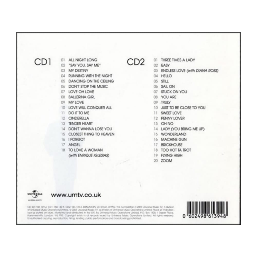 Lionel Richie & The Commodores: The Definitive Collection