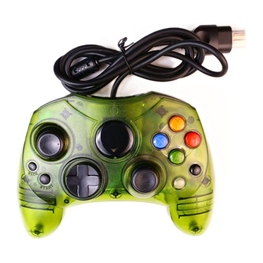 Xbox: Controller Wired (Green Transparent)