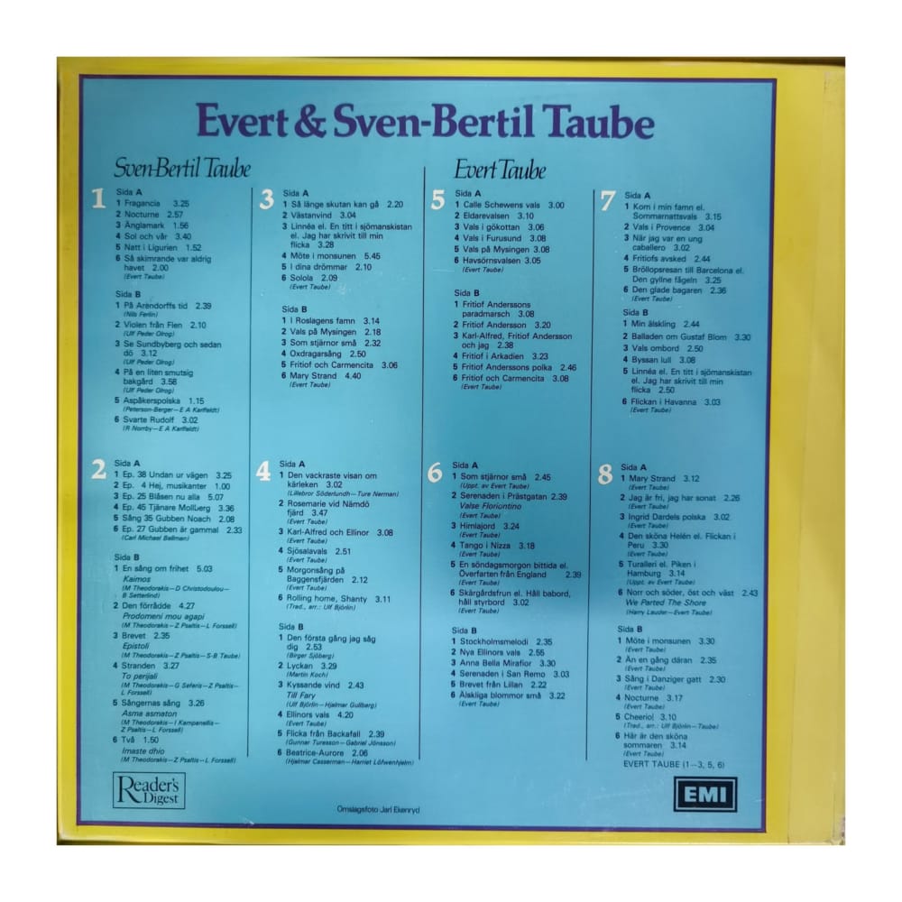 Evert Taube & Sven-Bertil Taube