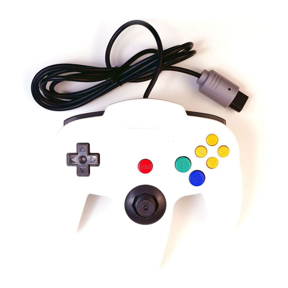 Nintendo 64: Controller Wired (White) N64