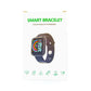 Watch: Smart Bracelet (Silver-White)