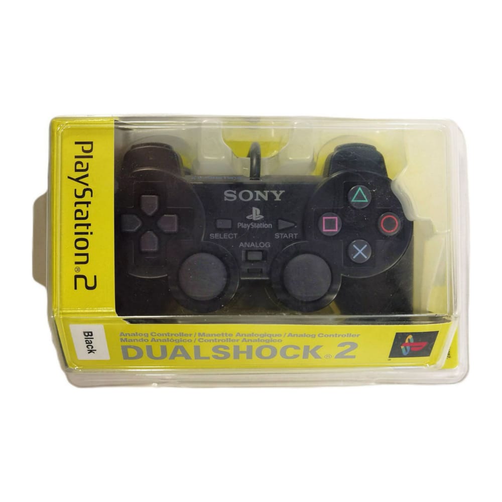 Playstation 2: Controller (Black) Ps2 Sony