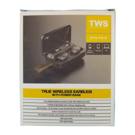 Headset: Tws Btw-F9-5 (Black)