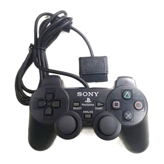 Playstation 2: Controller Wired (Black) Ps2