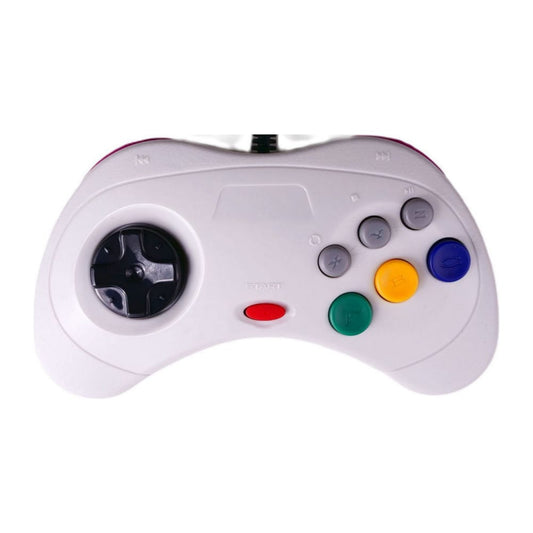 Sega Saturn: Controller Wired Usb (White)