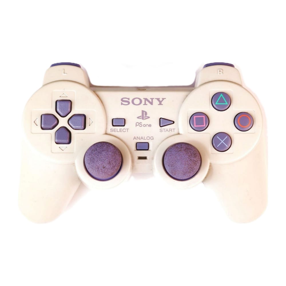 Playstation 1: Controller Wired Scph-110 (White) Ps1 Sony
