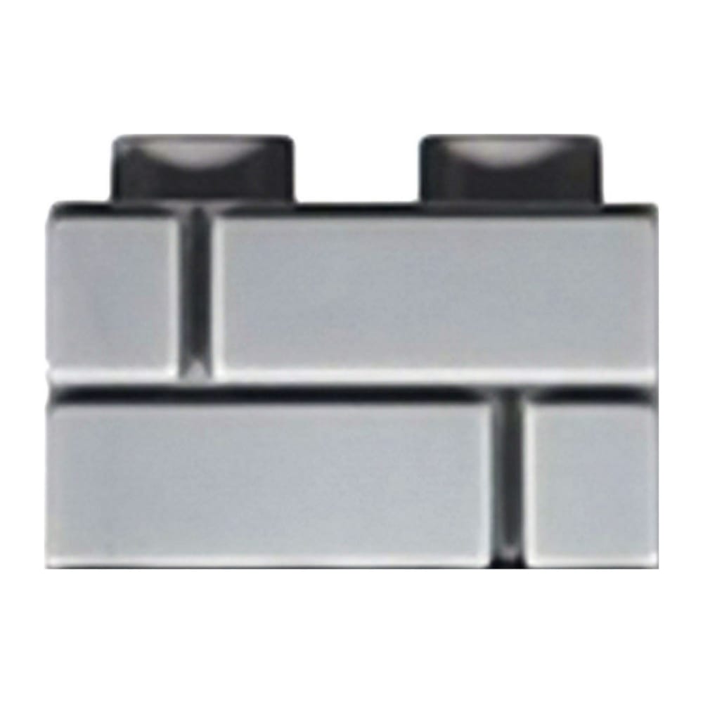 Building Blocks Brick 2 (Grey) (5Pcs)