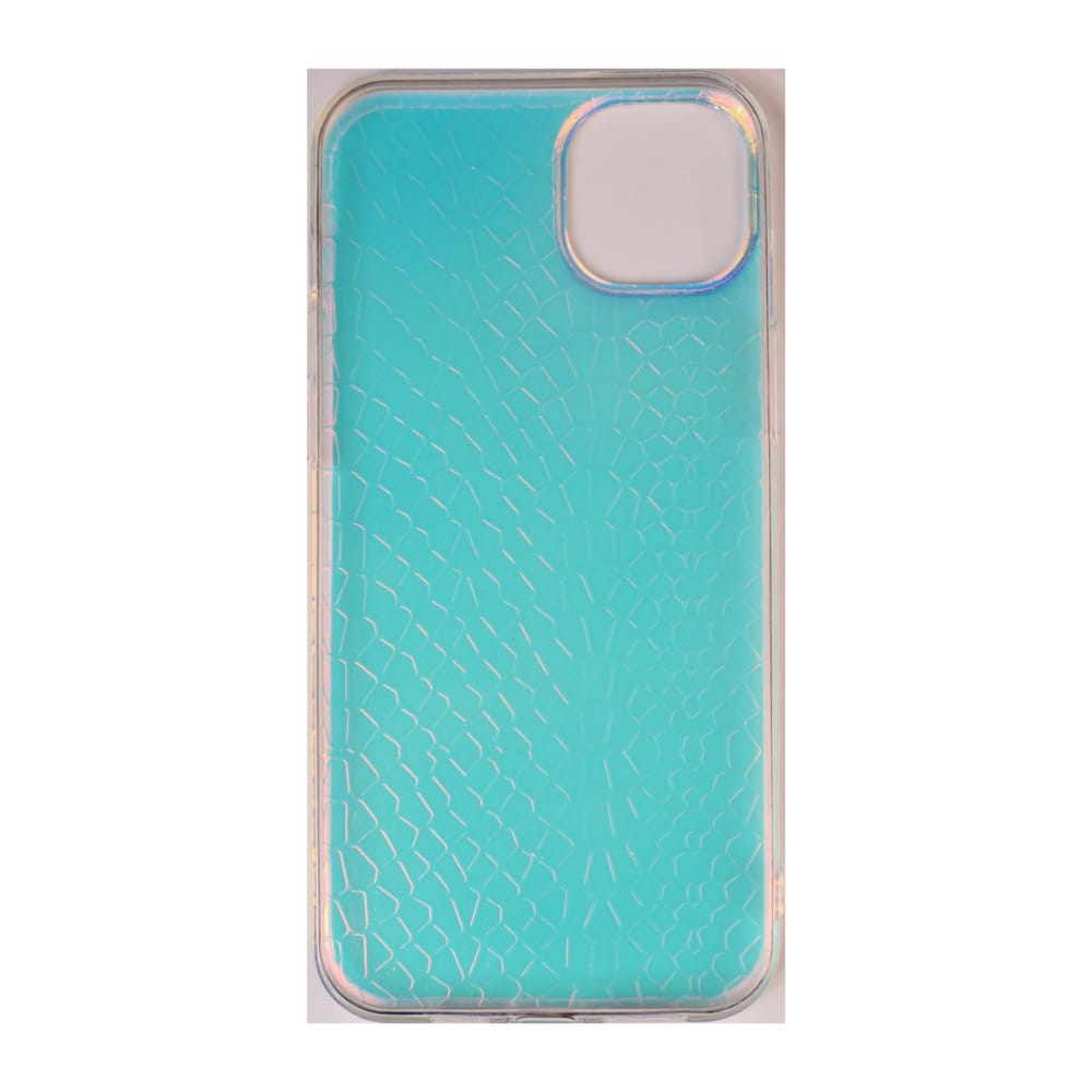 Holographic Argyle Case (Blue)