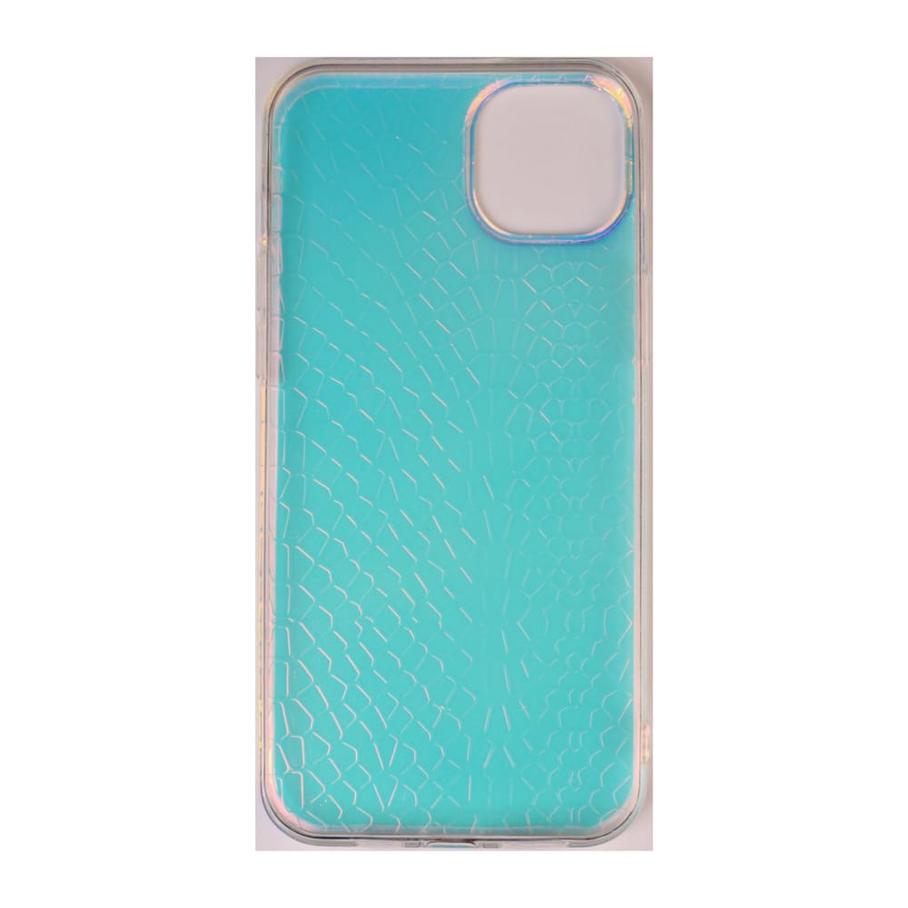Holographic Argyle Case (Blue)