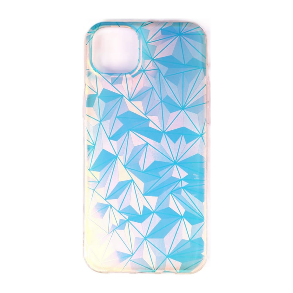 Holographic Argyle Case (Blue)