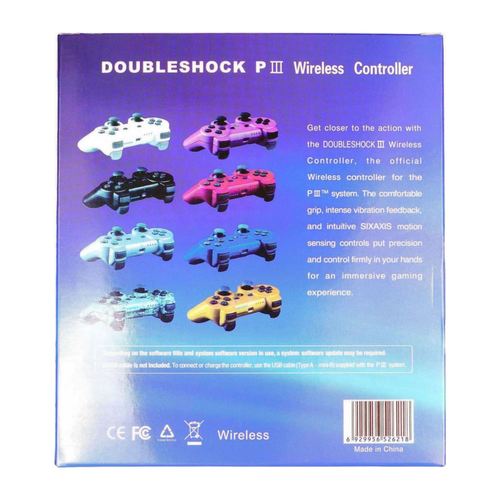 Playstation 3: Controller Wireless (Purple) Ps3