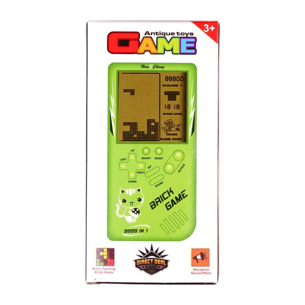 Game Brick Antique Toys Game (Blue)
