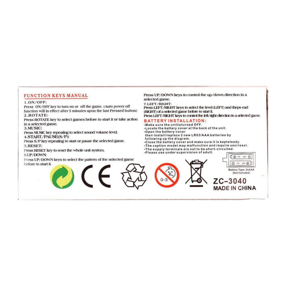 Game Brick Pop Station (Black)