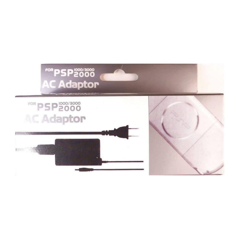 Playstation Portable: Ac Adapter (Black) Psp
